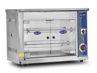 rotisor-electric-ideal-inox-capacitate-6-pui-geam-fata-si-spate