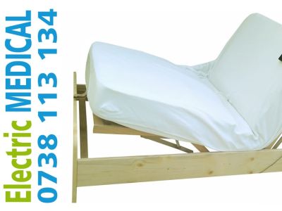 pat-electric-medical-spital-bolnavi-batrani-lemn-masiv-saltea-gratis