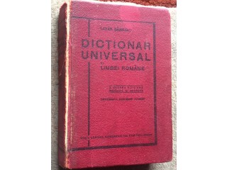 Dictionar Universal al Limbii Romane, Saineanu